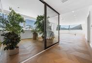 Repräsentative Penthouse Wohnung ohne Schrägen, Wintergarten, Weinkeller, Garage - und nach Wunsch privat concierge Service.