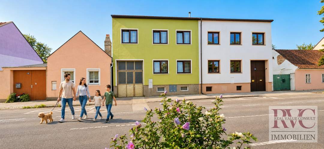 Günstiger wird's nicht, Sanierungshaus 25 km vor Wien