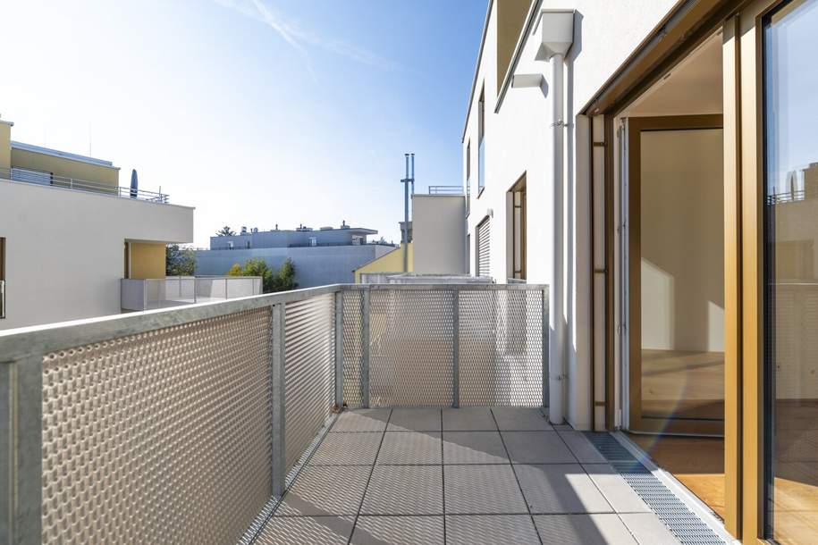 Erstbezug! Lichtdurchflutete 2-Zimmer-Wohnung in Toplage | Mit Balkon und Grünblick, Wohnung-miete, 910,86,€, 2700 Wiener Neustadt(Stadt)