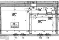 MÖLLWALDPLATZ, gepflegte 59 m2 Altbau, Wohnküche, 1 Zimmer, Duschbad, Parketten, Flügeltüren, U1-Nähe