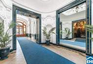 Extravagante 4,5 Zimmer Altbauwohnung in Wiener Bestlage neben der französischen Botschaft