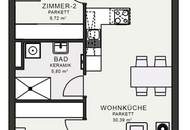Modernes Wohnen im Neubau – Erstbezug im MQG