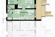 Wohngefühl Simmering. Provisionsfreie aparte 2-Zimmer- Loggiawohnung