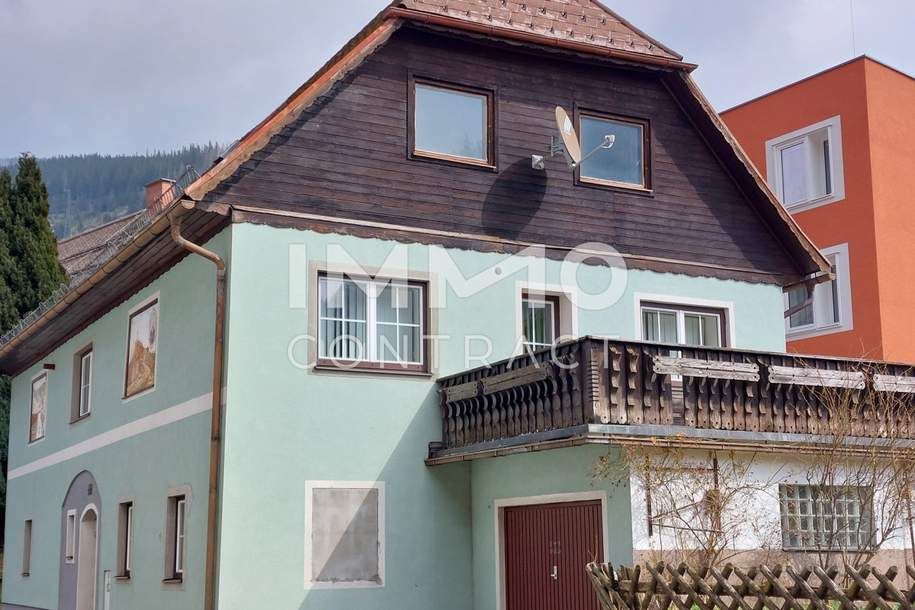 IMMOBILIENINVESTMENT: GÄSTEZIMMER UND ARBEITERQUARTIER MITTEN IN VORDERNBERG, Haus-kauf, 255.000,€, 8794 Leoben