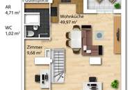 Modernes 5-Zimmer-Penthouse mit großer Dachterrasse