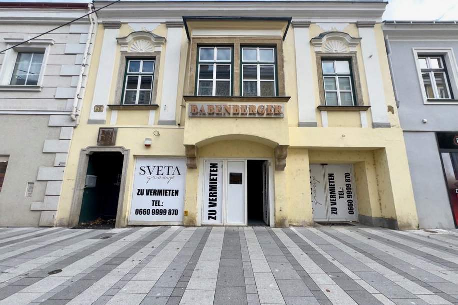 ++ NEU ++ Geschäftslokal, Wohnungen & großes Potenzial, Gewerbeobjekt-kauf, 674.000,€, 2700 Wiener Neustadt(Stadt)