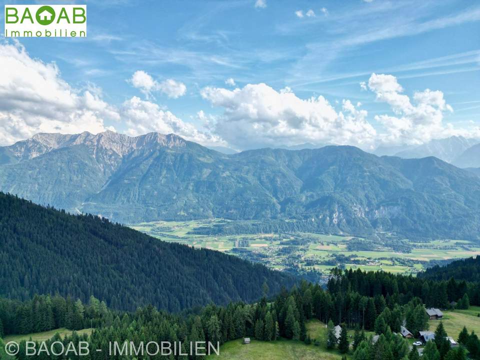 HOCHWERTIGES ALMCHALET | FREIZEITWOHNSITZ | BERGPANORAMA | SONNIGE NATUR-LAGE | RUHIGE ATMOSPHÄRE