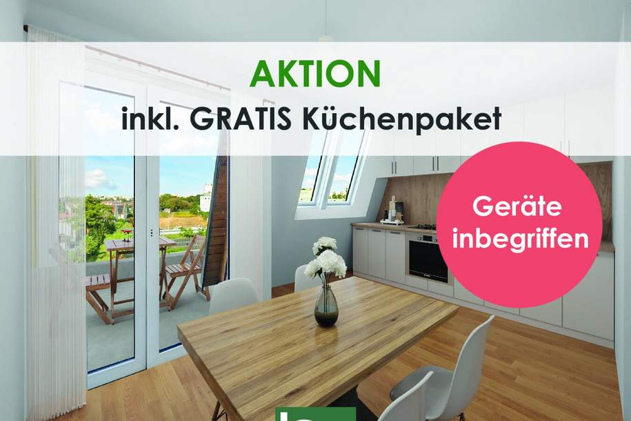 Zukunftssicher investieren: Eigentum im 22. Bezirk mit kostenlosem Küchenpaket – 3D-Tour jetzt online! - JETZT ZUSCHLAGEN, Wohnung-kauf, 265.001,€, 1220 Wien 22., Donaustadt