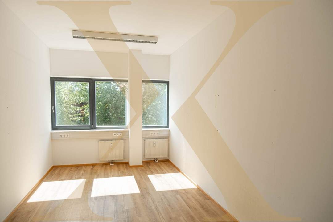 Klimatisierte Bürofläche samt Parkplätzen und idealer Verkehrsanbindung in Wels zu vermieten!