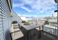 1040! Exklusive DG-Maisonette mit Dachterrasse und tollem Blick!