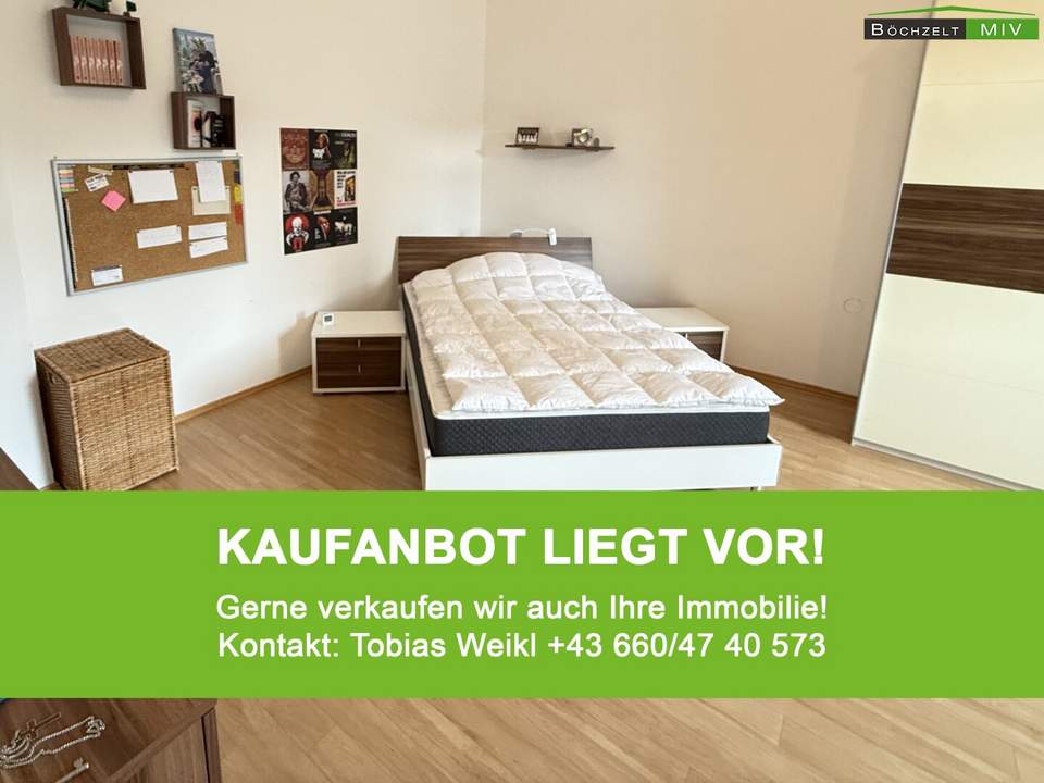 KAUFANBOT LIEGT VOR: 1-Zimmer-Wohnung in Leoben an der Kärntner Straße