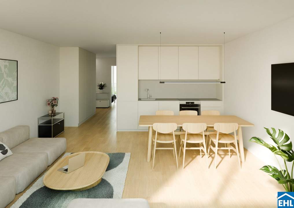 Erstbezug – Familienwohntraum mit Balkon zum Innenhof