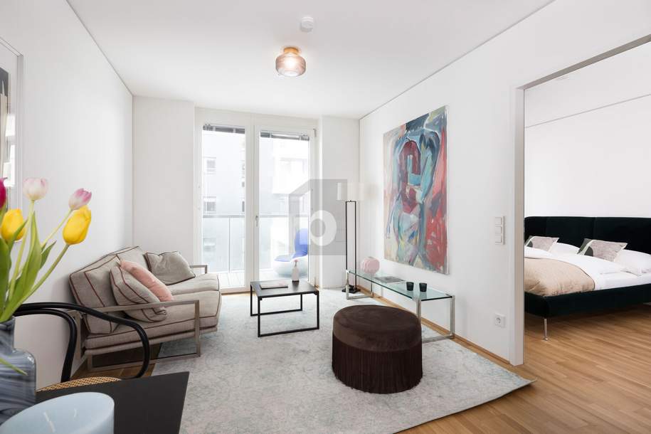 STILVOLL WOHNEN IM MARINA TOWER, LUXUS MIT DONAU-BLICK, Wohnung-miete, 1.760,00,€, 1020 Wien 2., Leopoldstadt