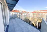 Helle 3-Zimmer Dachgeschoßwohnung mit Wohnküche und Balkon