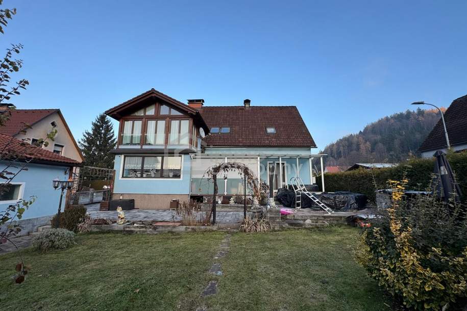 Wohnhaus mit großem Garten, Pool &amp; 3-fach Garage in Leoben, Haus-kauf, 330.000,€, 8700 Leoben