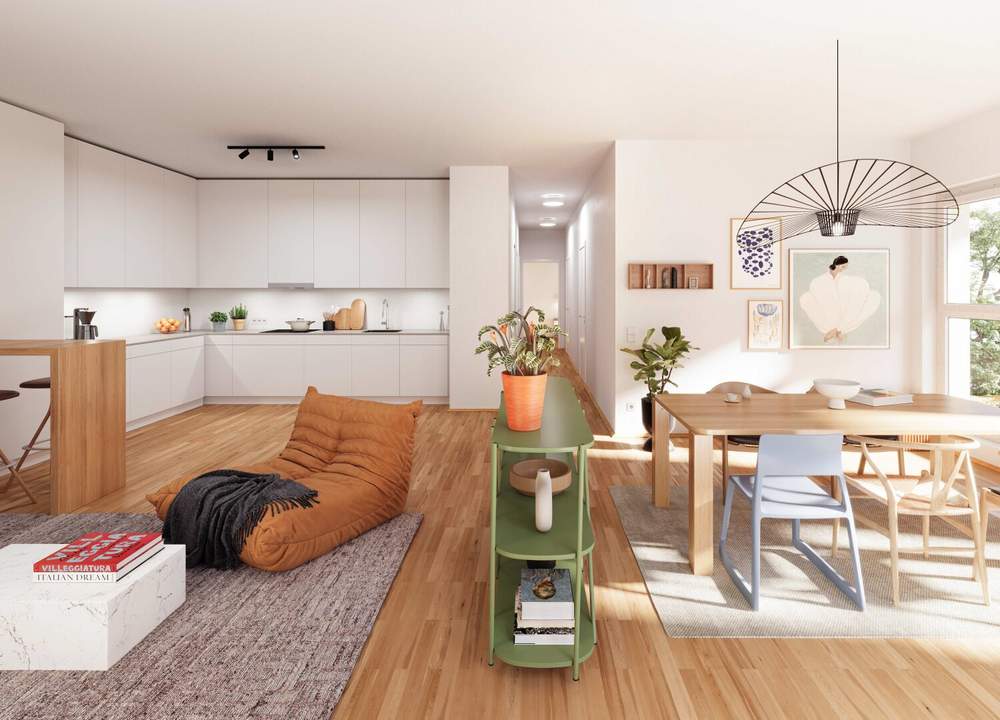 Vorhang auf! Wohnen am oberen Hausfeld - 2 Zimmer Traum (T2.27)