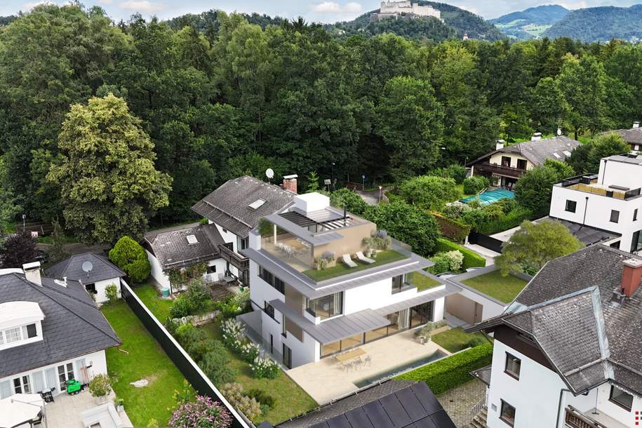 LEOPOLDSKRON – Schlüsselfertiges Architektenhaus mit perfekter Planung, Haus-kauf, 2.990.000,€, 5020 Salzburg(Stadt)