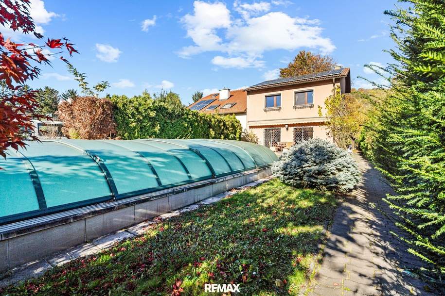 "Eigengrund in Langenzersdorf: Haus mit Pool & Saunahaus", Haus-kauf, 778.500,€, 2103 Korneuburg