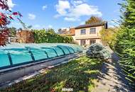 "Eigengrund in Langenzersdorf: Haus mit Pool &amp; Saunahaus"