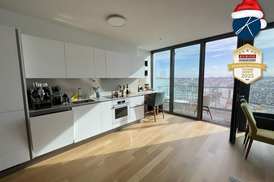 17.Stock - Erstklassiges Wohnen mit Panoramablick, Wohnung-miete, 1.786,69,€, 1100 Wien 10., Favoriten