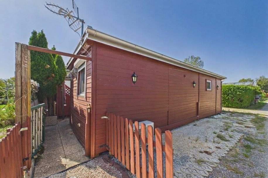 Idyllisches Mobilheim im Storchencamp auf Pachtgrund, Grund und Boden-kauf, 29.000,€, 7083 Eisenstadt-Umgebung