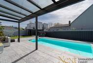 Hochwertiges Einfamilienhaus mit Garage, Pool und gepflegtem Eigengarten in Traun zu verkaufen!