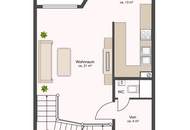 Charmante Maisonettewohnung mit Weitblick | Nahe Donauzentrum | Drei Zimmer | 16. Liftstock