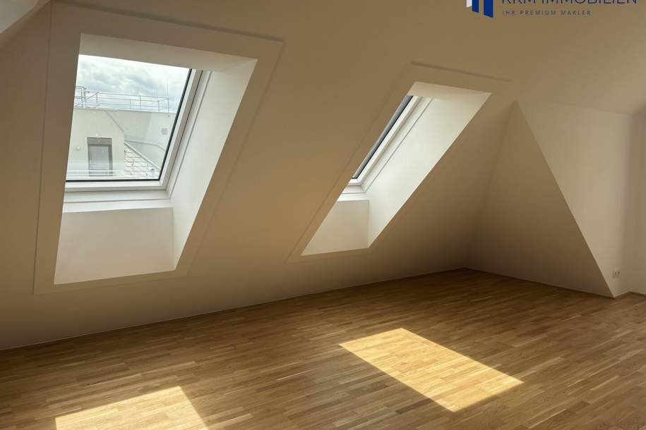 Neu errichtete Dachgeschoss-Wohnung 3 Zimmer, 3 Terrassen, Garage, in 1220 Wien mit klimaaktiv Bronze Zertifikat, Wohnung-kauf, 627.000,€, 1220 Wien 22., Donaustadt