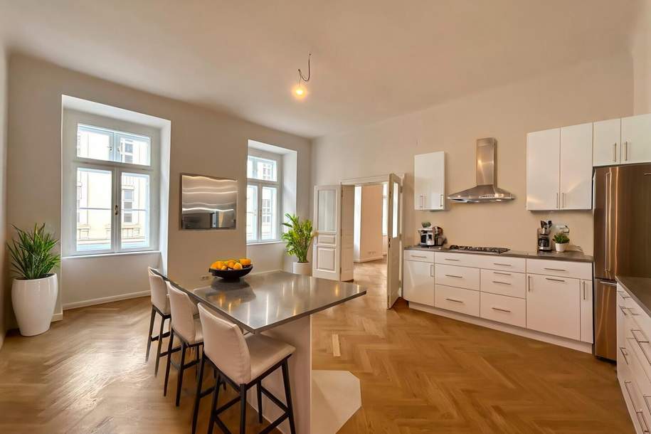 1090! Repräsentative 5-Zimmer Altbauwohnung in toller Lage nahe Votivkirche! GENERALSANIERT!, Wohnung-kauf, 1.395.000,€, 1090 Wien 9., Alsergrund