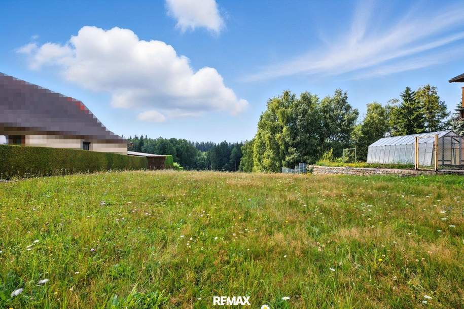 Großzügiges Baugrundstück im Waldviertel – Bauen Sie sich Ihr eigenes Wohnparadies!, Grund und Boden-kauf, 59.000,€, 3943 Gmünd