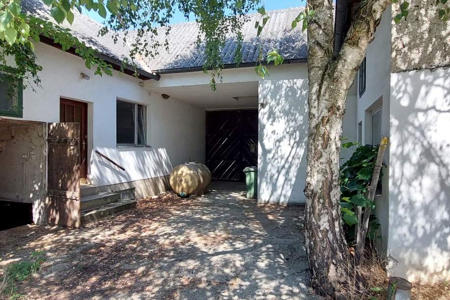 Haus mit schönem Innenhof und viel Potential, sanierungsbedürftig, Haus-kauf, 165.000,€, 2473 Neusiedl am See