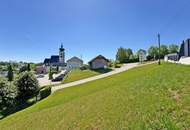Sonniges Baugrundstück mit Aussicht in Eberstalzell