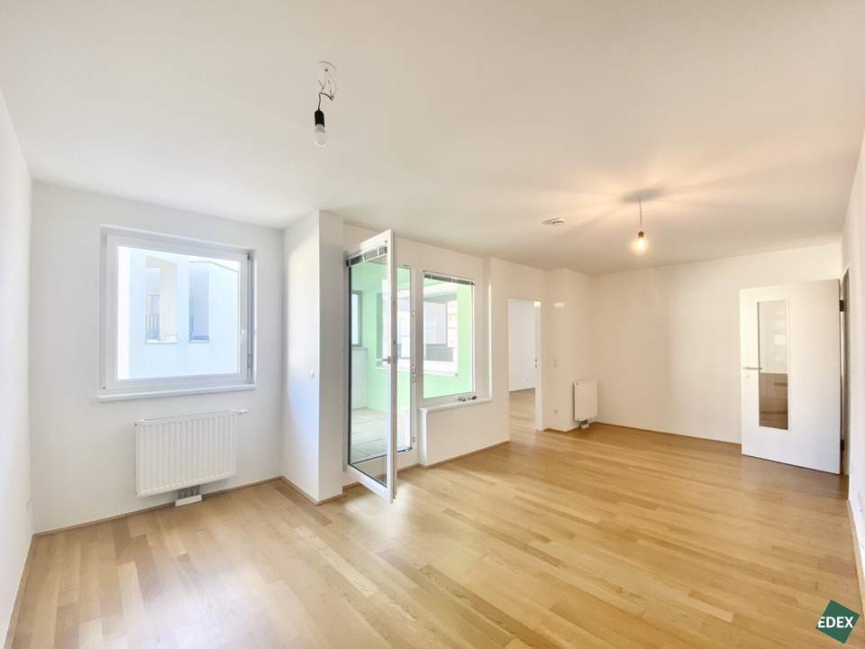 Großes 2-Zimmer-Apartment mit Loggia und Schrankraum beim Hauptbahnhof