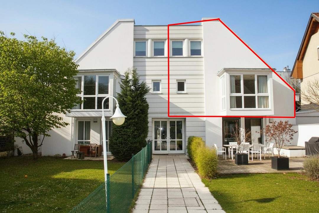 "im Herzen Sieverings – Exklusives Wohnerlebnis auf zwei Ebenen"