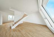 !!! EXKLUSIV !!! >> luxuriöse DG Wohnung mit eigenem Liftzugang, zwei Bäder und Dachterrasse >> TOP Anbindung