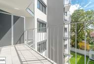 Kaiserstraße: 2 Zimmer Neubauwohnung mit Innenhofbalkon in bester Lage // ab 1.1.27 !!
