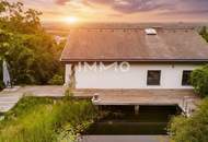 Fernblick Refugium am Hexenberg – Exklusive Architektenvilla in Besthanglage mit Schwimmteich und Gästehaus