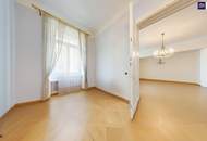 Graz City Center: Einmalige Kombination im Altbau – ca. 217 m² Wohnfläche, zwei unbefristet vermietete Einheiten im Zentrum von Graz