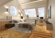 Exklusive Erstbezug-Dachgeschosswohnung mit 55 m² exklusiver Dachterrasse und Weitblick