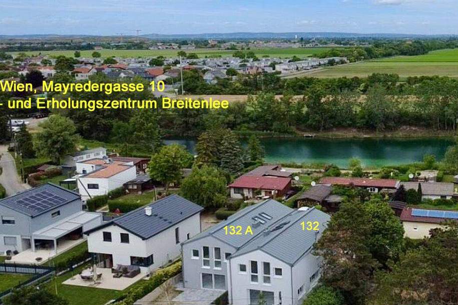 Haus am See in Donaustadt im Eigentum - 3 Bäder!, Haus-kauf, 1.100.000,€, 1220 Wien 22., Donaustadt