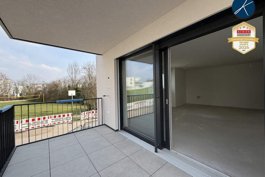 2-Zimmer Wohnung mit 9m² Balkon und Blick in´s Grüne (Top 7) - Neubauprojekt am Kremser Steindl, Wohnung-kauf, 389.000,€, 3500 Krems an der Donau(Stadt)