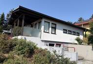 Vielseitiger Doppelhaus-Bungalow mit unverbaubarem Panoramablick auf den Wienerwald