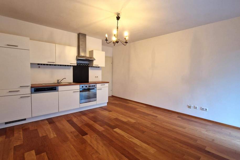 Schöne 2-Zimmer-Gartenwohnung mit Terrasse und TG-Parkplatz, Wohnung-miete, 817,00,€, 8054 Graz(Stadt)