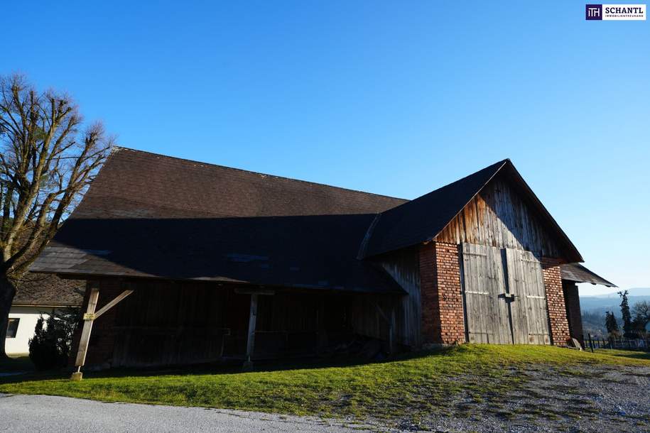 HISTORISCHER HOF IN DER GRÜNEN STEIERMARK: Ein Platz für große Pläne – von Landwirtschaft bis Pferdeparadies!, Gewerbeobjekt-kauf, 445.000,€, 8570 Voitsberg
