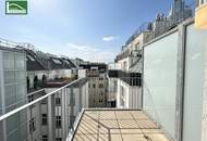 Klimatisierte Maisonette mit Weitblick-Dachterrasse in top Lage nahe U6, Millennium City und Donau - JETZT ANFRAGEN