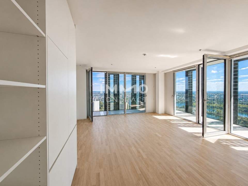 41. Etage: Erstbezug - Den Blick, den nur wenige haben: DC2 Tower