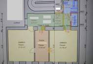 Gepflegte Altbauwohnung mit 2 Zimmern in zentraler Lage