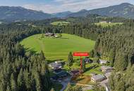 Grundstück mit Baugenehmigung für ein exklusives Chalet