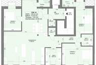 Exklusive 4-Zimmer-Dachgeschosswohnung in revitalisiertem Altbauhaus – Stilvolles Wohnen mit Dachterrasse, Fischgrätparkett, Klimaanlage & Luftwärmepumpe auf modernstem Stand