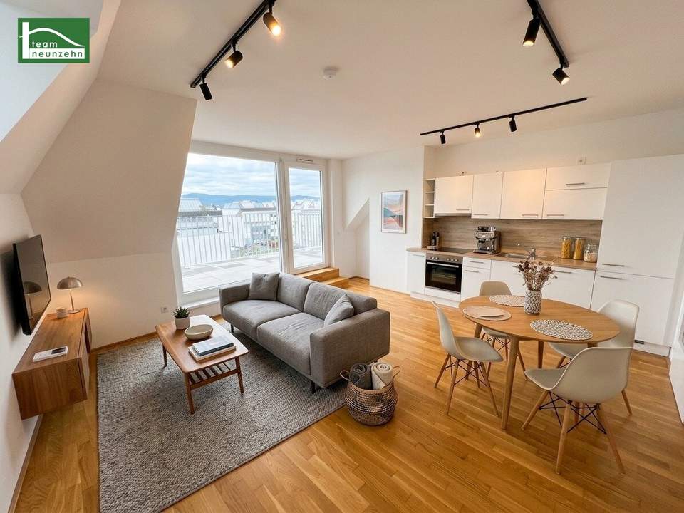 4 Zimmer Wohnung mit großzügiger Dachterrasse - ab 01.12.2026